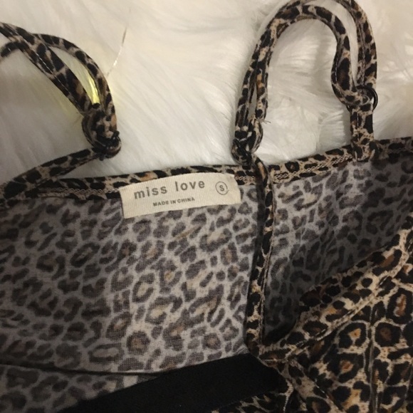 Leopard print body suit - Picture 2 of 3